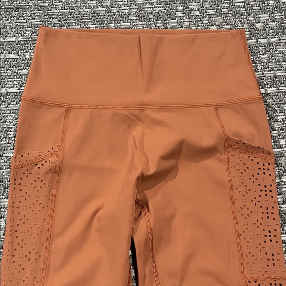 Aerie | Burnt Orange Leggings With Pockets - Picture 2 of 13